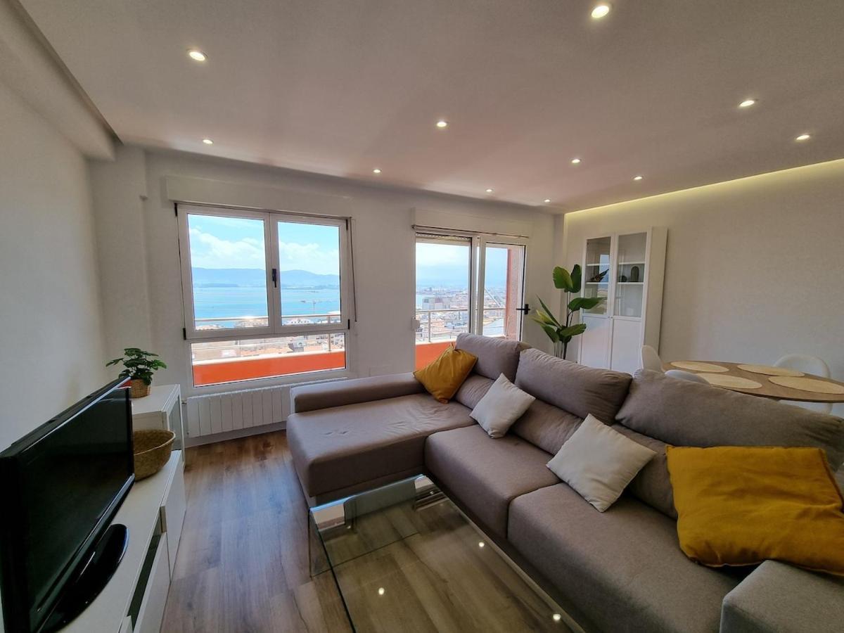 C01A01 Apartamento Moderno Con Vistas Al Mar Santander Exterior foto
