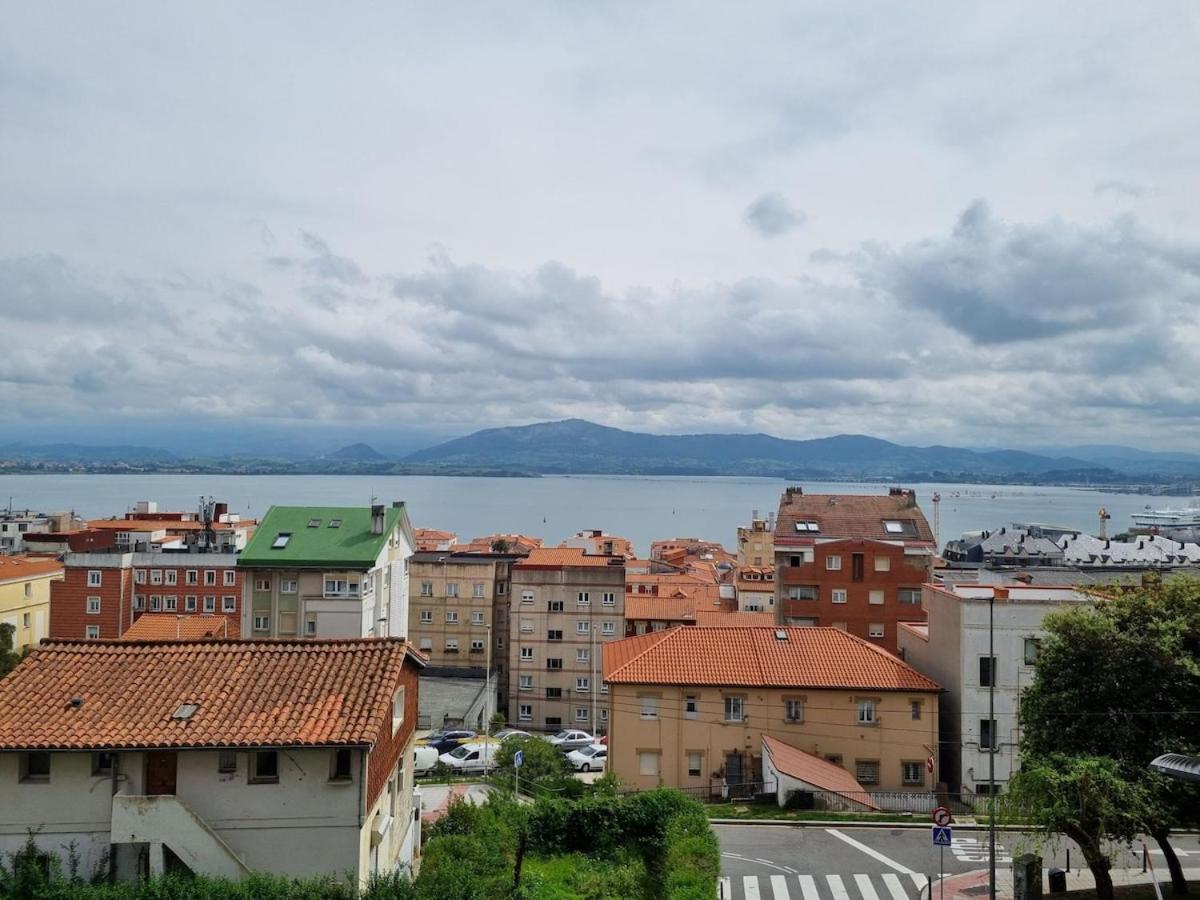 C01A01 Apartamento Moderno Con Vistas Al Mar Santander Exterior foto